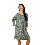 HOSH Mikinové šaty BLAIR Velikost: UNI, Barva: Béžová