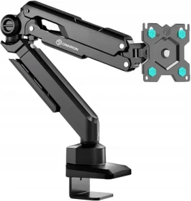 ONKRON G90-B černý / Stolní držák monitoru / 13-34" / naklápěcí a otočný / VESA 75-100 mm / nosnost 10 kg (G90-B)