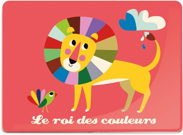 Vilac Vilac, 7740, velká sada akvarelových/vodových barev se štětci, motiv Lev, 26 ks