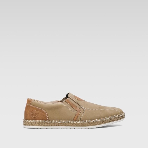 Espadrilky Rieker B5273-64 Materiál/-Syntetický,Přírodní kůže (useň) - Nubuk
