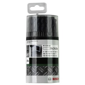 Bosch Accessories 2609255033 HSS sada spirálových vrtáku do kovu 19dílná válcované za tepla DIN 338 válcová stopka 1 sada