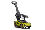 Mamido Dětské odrážedlo auto s vodící tyčí Lamborghini Sian zelené