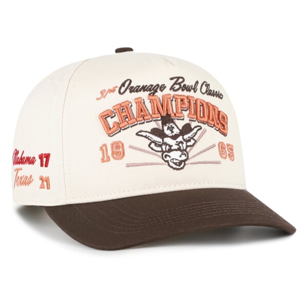 47 Brand Pánská kšiltovka Texas Longhorns NCAA Orange Bowl Champions Scored Hitch Adjustable