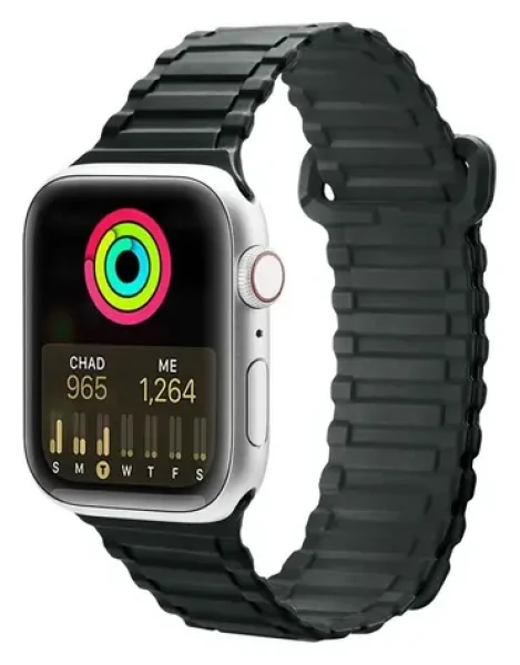 Dux Ducis Armor / Řemínek / Apple Watch Ultra, SE, 9-1 / 42, 44, 45, 49 mm / silikonový / magnetický