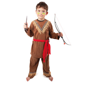 Dětský kostým Indián s šátkem, vel. M