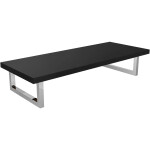 CERANO - Deska pod umyvadlo Navira Pro + podpěrná konzole - černá matná - 70x46x3,6 CER-6061205