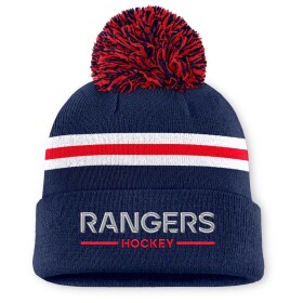 Fanatics Dámská zimní čepice New York Rangers NHL Authentic Pro W/Cap Cuffed Pom Beanie