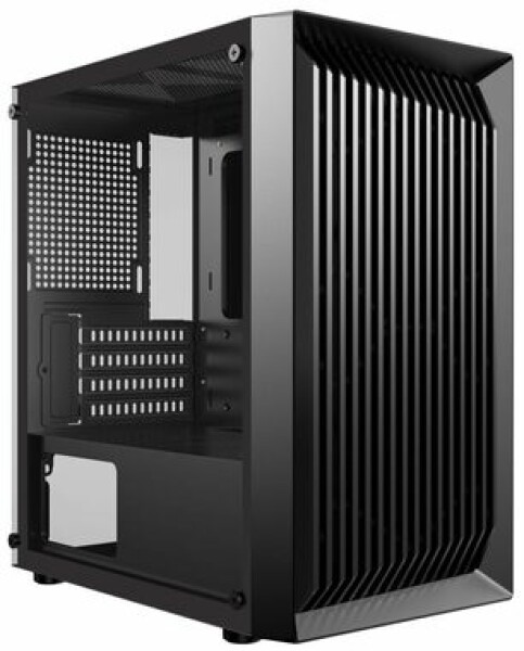 Crono PCC-200-2 černá / PC skříň / Micro-ATX / ITX / bez zdroje / bez ventilátorů (CR-PCC-200-2)