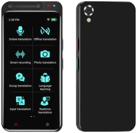 Ectaco Anobic AI Z6 hlasový překladač / WiFi / Hotspot / Offline / 2000mAh / ChatGPT (ECTANBZ6)