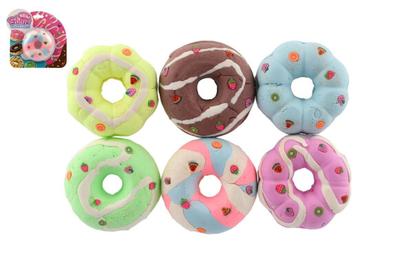Sliz hmota donut/kobliha - mix barev