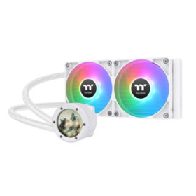 THERMALTAKE Vodní chladič TH240 V2 Ultra ARGB, 2x120mm ARGB, LGA1851, AM5, bílá EDF_964069