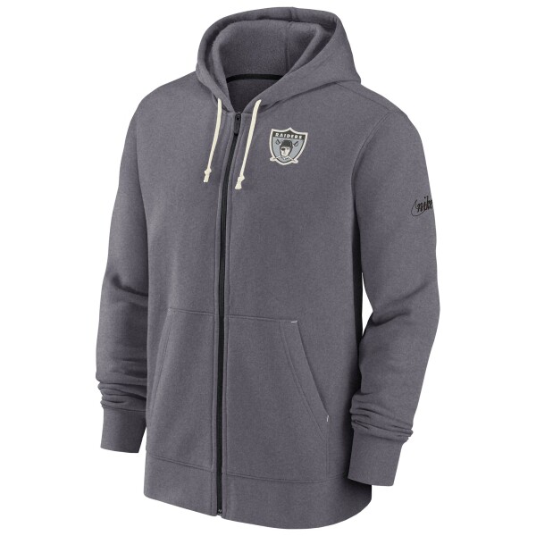 Nike Pánská bunda Las Vegas Raiders NFL Historic Full-Zip Fleece Hoodie Velikost: L