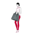 Ekologická taška Reisenthel Mini Maxi Shopper Pocket šedá
