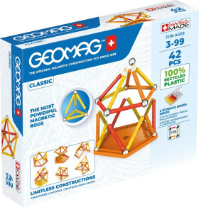 Geomag Classic 42 dílků - Golden Bear