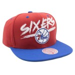 Mitchell & Ness Pánská kšiltovka Philadelphia 76ers NBA Transcript Snapback