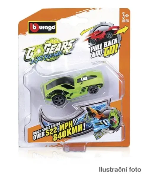 Bburago GoGEARS EXTREME Loop set - autíčka