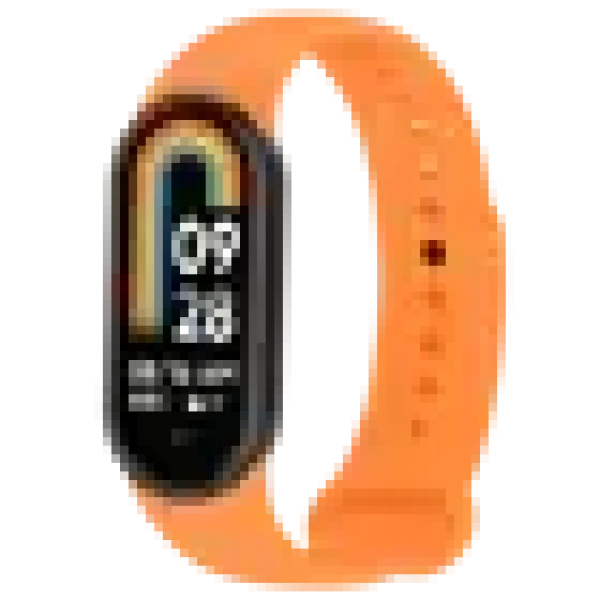 Xiaomi Smart Band 8/9/10 Strap oranžová / náhradní silikonový řemínek (2926934126877)
