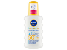 Nivea Sun Sensitive Protect Dětský sprej na opalování OF 50+ 200 ml