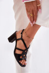Sandály na podpatku model 212836 Step in style 38