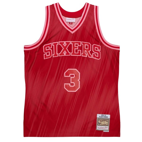 Mitchell & Ness Pánský dres Philadelphia 76ers NBA Allen Iverson #3 Monochrome Swingman Velikost: L