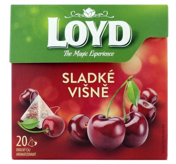 Loyd Sladké višně ovocný čaj aromatizovaný 20 x 2g