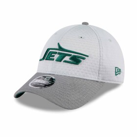 New Era Pánská kšiltovka New York Jets NFL 2024 Training Camp Stretch-Snap 9FORTY - Šedá
