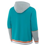 Fanatics Pánská mikina Miami Dolphins NFL Foundation Hoodie Velikost: 2XL