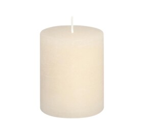 Svíčka válec krémová rustic 80/80 Gala Kerzen Svíčka válec krémová rustic 80/80 Gala Kerzen