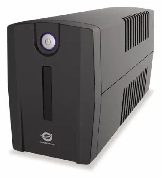 Conceptronic ZEUS07ES / UPS / 1000VA / 600 W / Line-Interaktiv / 2x Schuko / USB / RJ45 in/out (ZEUS07ES)