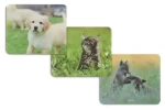 Hama Podložka pod myš Animals / Podložka pod myš / motiv zvířat / 220x180 mm / 12 ks v displeji (126872)