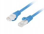 Lanberg Patch kabel CAT6 UTP 15 m modrá / Patch kabel / RJ45-RJ45 / LSZH / Fluke Passed (PCU6-10CU-1500-B)