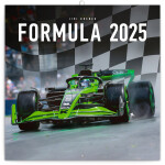 Kalendář 2025 poznámkový: Formule Jiří Křenek, 30 30 cm