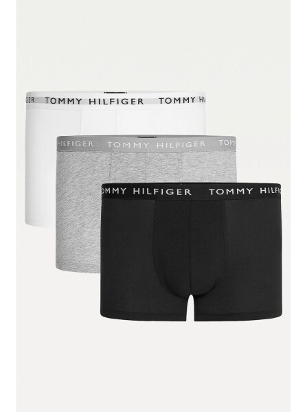 Tommy Hilfiger Spodky UM0UM02203 Bílá/černá/šedá M