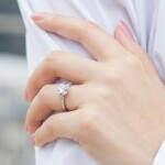 LUNICA Zásnubní stříbrný prstýnek SVĚTLO Velikost prstenu: 5 (EU: 49-50) 0604_5