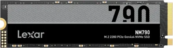 Lexar NM790 4TB / M.2 2280 / PCle Gen4 / čtení: 7400MBps / zápis: 6500MBps (LNM790X004T-RNNNG)