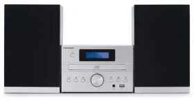 Thomson MIC122BT stříbrná / Mikrosystém CD přehrávač a FM / 2 x 10 W RMS (3499550361285)