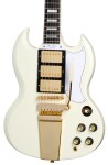 Epiphone 1963 Les Paul SG Custom Maestro Vibrola Classic White