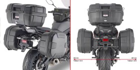 Pl2148 trubkový nosič Yamaha Tracer 7 (20-24) pro boční kufry