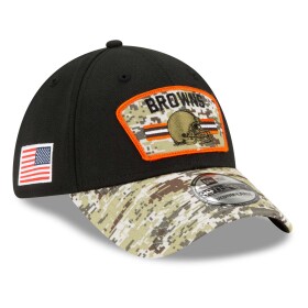 New Era Pánská kšiltovka Cleveland Browns NFL 2021 On-Field Salute to Service 39THIRTY Flex Fit Velikost: M/L
