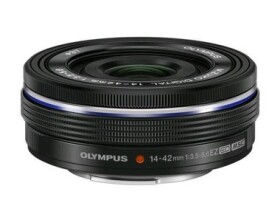 Olympus M. ZUIKO EZ-M1442EZ R černá / 14-42mm EZ / 1.3.5-5.6 (ekv. 28-84mm) zoom objektiv (V314070BE000)