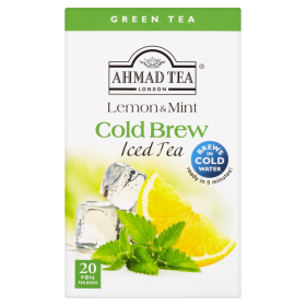 Ahmad Tea | Lemon & Mint Cold Brew | 20 alu sáčků