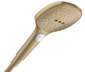 HANSGROHE - Raindance Select E Sprchová hlavice, 3 proudy, EcoSmart, kartáčovaný bronz 28728140