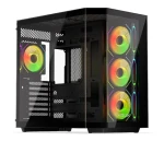 KRUX Empero černá / PC skříň / ATX / micro-ATX / mini-ITX / prosklený front a bočnice (KRXD010)