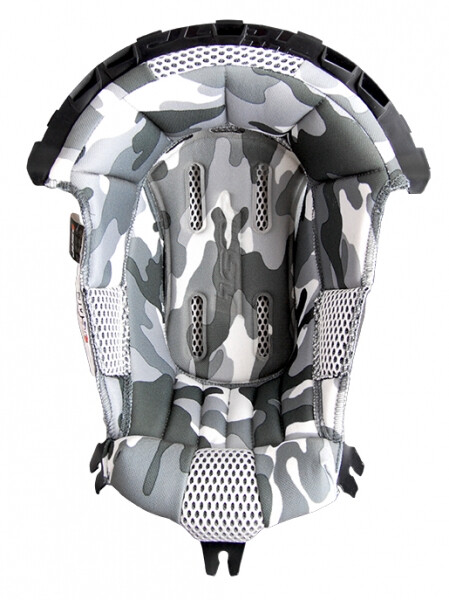 Interiér do přilby Just1 J12 Camo - S