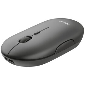 Trust PUCK optická myš, přenos Bluetooth®, bezdrátový, 4 tlačítko, 1600 dpi, černá