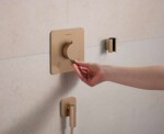 HANSGROHE - Ecostat Comfort Q Termostatická baterie pod omítku, pro 2 spotřebiče, kartáčovaný bronz 33713140