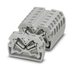 Phoenix Contact 3249062 průchodková svorka 5.2 mm pružinová svorka šedá 50 ks