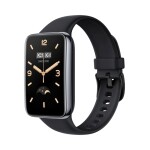 FIXED Silicone Strap Silikonový řemínek pro Xiaomi Mi Smart Band 7 Pro černá (FIXSSTB-1056-BK)