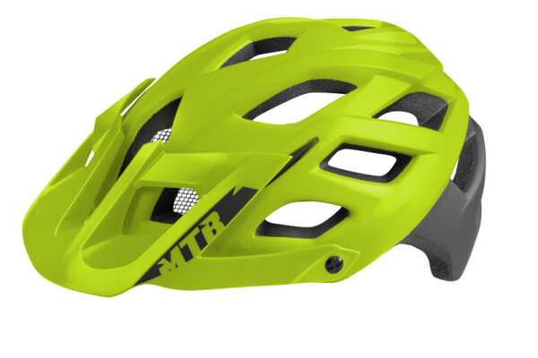 Cyklistická přilba TOMCAT, limeta/černá mat (pro obvod hlavy 55-58 cm)