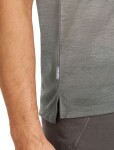 ICEBREAKER Mens Mer 125 Cool-Lite Sphere SS Tee Alta, Metro Hthr velikost: L